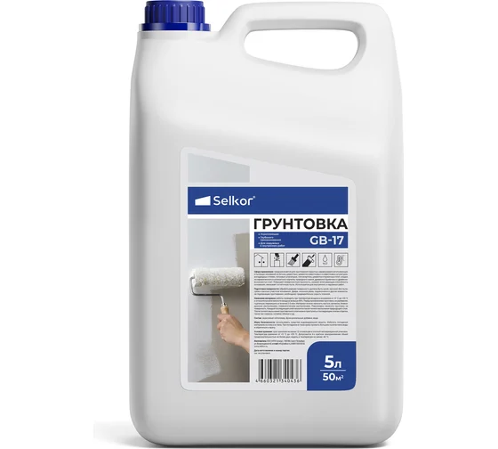 Грунтовка глубокого проникновения укрепляющая Selkor GB-17